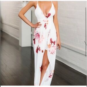 Hello Molly Take me to Milan dress in white